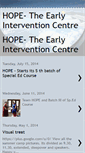 Mobile Screenshot of hope-theearlyinterventioncentre.blogspot.com