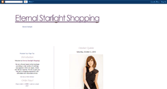 Desktop Screenshot of eternalstarlightshopping.blogspot.com