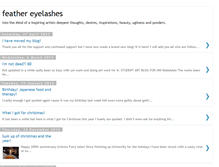 Tablet Screenshot of feathereyelashes.blogspot.com