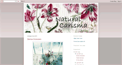 Desktop Screenshot of naturalcarisma.blogspot.com