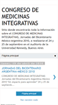Mobile Screenshot of congresodemedicinasintegrativas.blogspot.com