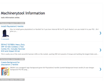 Tablet Screenshot of machinerytoolzone.blogspot.com