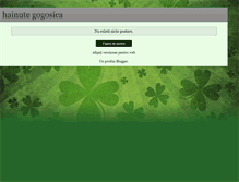 Tablet Screenshot of hainute-gogosica.blogspot.com
