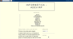 Desktop Screenshot of infoadevirp.blogspot.com