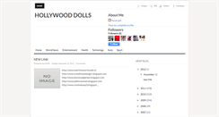 Desktop Screenshot of hollywooddolls-99.blogspot.com
