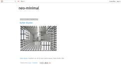 Desktop Screenshot of neominimal.blogspot.com