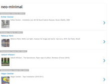 Tablet Screenshot of neominimal.blogspot.com