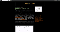 Desktop Screenshot of ownpokertable.blogspot.com