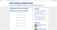 Desktop Screenshot of 123mobiledownloads.blogspot.com