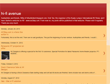 Tablet Screenshot of hi-fi-avenue.blogspot.com