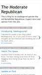 Mobile Screenshot of moderaterepublican.blogspot.com