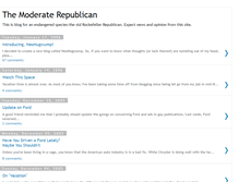 Tablet Screenshot of moderaterepublican.blogspot.com