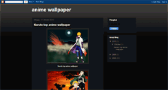 Desktop Screenshot of animeewallpaper.blogspot.com