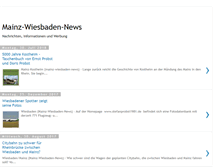 Tablet Screenshot of mainz-wiesbaden-news.blogspot.com