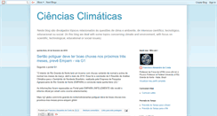 Desktop Screenshot of cienciasclimaticas.blogspot.com