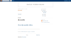 Desktop Screenshot of dailyvideonestses.blogspot.com