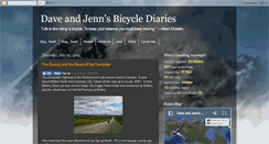 Desktop Screenshot of daveandjennsbicyclediaries.blogspot.com