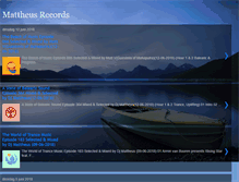 Tablet Screenshot of mattheusrecords.blogspot.com