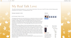 Desktop Screenshot of myrealtalklove.blogspot.com