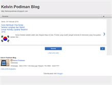 Tablet Screenshot of kelvinpodiman.blogspot.com