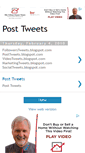 Mobile Screenshot of posttweets.blogspot.com