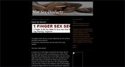 Desktop Screenshot of hotsexproducts.blogspot.com