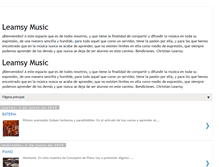 Tablet Screenshot of leamsymusic.blogspot.com