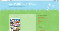 Desktop Screenshot of notputtingupshelves.blogspot.com