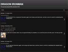 Tablet Screenshot of dragonironman.blogspot.com