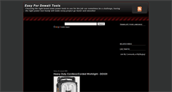 Desktop Screenshot of dewalt-tools1.blogspot.com