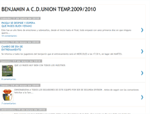 Tablet Screenshot of benjaminacdunion.blogspot.com