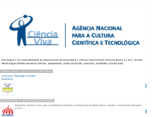 Tablet Screenshot of cienciavivastorcato.blogspot.com