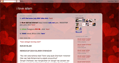 Desktop Screenshot of i-love-muslim-islam.blogspot.com