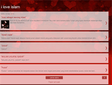 Tablet Screenshot of i-love-muslim-islam.blogspot.com