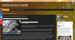 Desktop Screenshot of indigos-ecuador.blogspot.com