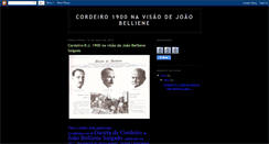 Desktop Screenshot of cordeiro1900porjoaobelliene.blogspot.com