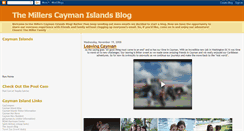 Desktop Screenshot of caymanmillers.blogspot.com