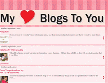 Tablet Screenshot of myheartblogstoyou.blogspot.com