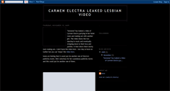 Desktop Screenshot of carmenelectrafullvideo.blogspot.com