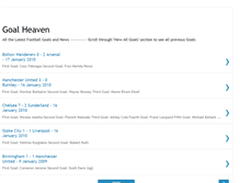 Tablet Screenshot of latestfootygoals.blogspot.com