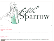 Tablet Screenshot of fifthsparrow.blogspot.com