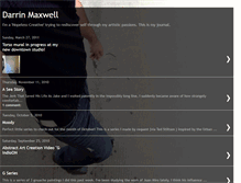 Tablet Screenshot of darrinmaxwell.blogspot.com