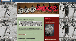 Desktop Screenshot of guerreauparadis.blogspot.com