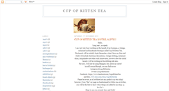 Desktop Screenshot of cupofkittentea.blogspot.com