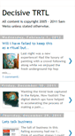 Mobile Screenshot of decisivetrtl.blogspot.com
