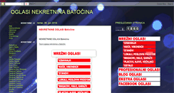 Desktop Screenshot of nekretninebatocina.blogspot.com
