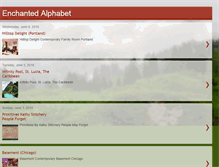 Tablet Screenshot of enchantedalphabet.blogspot.com