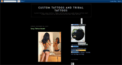 Desktop Screenshot of customtattoos-and-tribaltattoos.blogspot.com