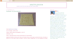 Desktop Screenshot of knitplosion.blogspot.com