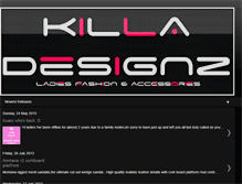 Tablet Screenshot of killadesignz.blogspot.com